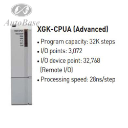 Bộ lập trình PLC LS XGK-CPUA || Module CPU tốc độ xử lý 28ns/step (Advanced)