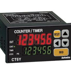  Bộ đếm/ Bộ đặt thời gian Autonics CT6Y-2P4 100-240VAC 