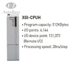 Bộ lập trình PLC LS XGI-CPUH || Module CPU 512 Kbytes bộ nhớ chương trình