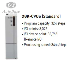 Bộ lập trình PLC LS XGK-CPUS || Module CPU 32 Ksteps bộ nhớ chương trình