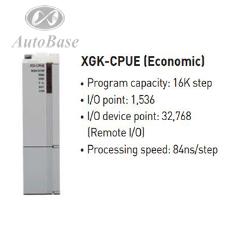 Bộ lập trình PLC LS XGK-CPUE || Module CPU 16 Ksteps bộ nhớ chương trình